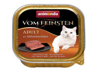 Animonda (Анимонда) Vom Feinsten Adult - Консервированный корм с куринной печенью в виде паштета для взрослых кошек