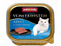 Animonda (Анимонда) Vom Feinsten Adult - Консервированный корм в виде паштета с лососем и креветками для взрослых кошек