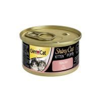 GimCat (ДжимКэт) ShinyCat Kitten - Консервированный корм с курицей для котят (70 г) в E-ZOO