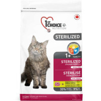 1st Choice (Фест Чойс) Sterilized - Сухой корм с курицей для стерилизованных взрослых кошек (2,4 кг) в E-ZOO