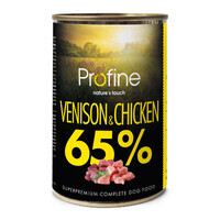 Profine (Профайн) Dog Venison&Chicken - Влажный корм для собак с олениной и курицей (400 г)