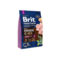 Brit Premium (Брит Премиум) by Nature JUNIOR S - Сухой корм с курицей для щенков и молодых собак мелких пород