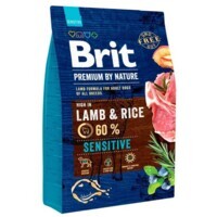 Brit Premium (Бріт Преміум) by Nature Sensitive Lamb&Rice - Сухий корм з ягням для собак з чутливим травленням (3 кг) в E-ZOO