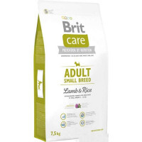 Brit Care (Бріт Кеа) Adult Small Breed Lamb & Rice - Сухий корм з ягням і рисом для дорослих собак дрібних порід (7,5 кг) в E-ZOO