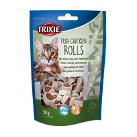 Trixie (Трикси) PREMIO Rolls Light - Лакомство роллы с курицей и сайдой для кошек - Фото 2