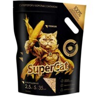 Super Cat - Кукурузный наполнитель Премиум для кошачьего туалета (2,5 кг) в E-ZOO