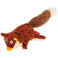 GiGwi Plush Friendz – Игрушка Лиса с пищалкой для собак (9 см) в E-ZOO