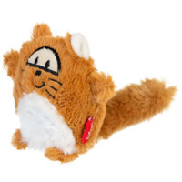 GiGwi Plush Friendz – Игрушка Лиса с большой пищалкой для собак (18 см) в E-ZOO