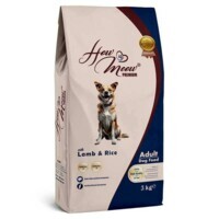 How Meow Adult Dog - Сухой полнорационный корм с ягненком и рисом для взрослых собак всех пород (3 кг) в E-ZOO