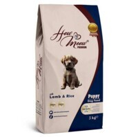 How Meow Puppy - Сухий повнораціонний корм з ягням та рисом для цуценят всіх порід (3 кг) в E-ZOO