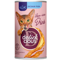 Delickcious - Напиток с океанической рыбой для котов (140 г) в E-ZOO