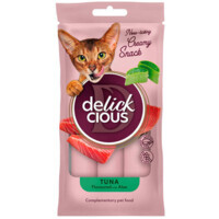 Delickcious - Кремовые лакомства с тунцом и алоэ для котов (4 шт.) в E-ZOO