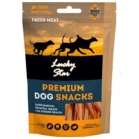 Lucky Star Premium Dog Snacks - Ласощі Сендвіч-палочки з качки та тріски для собак (85 г) в E-ZOO