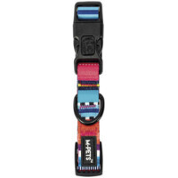 M-Pets Urban Style Jazz Stripes Dog Collar - Ошейник с принтом полоски для маленьких, средних и крупных пород собак (XS/1,5x15 - 25 см) в E-ZOO