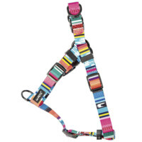 M-Pets Urban Style Jazz Harness Dog - Шлея с принтом полоски для мелких и маленьких пород собак (XS/1,5x30-40 см) в E-ZOO