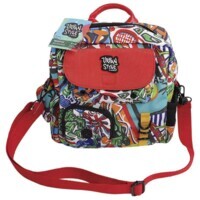 M-Pets Urban Style Freestyle - Сумка с ярким принтом и плечевым ремнем для корма и аксессуаров животных (28x26x14 см) в E-ZOO фото №4 M-Pets Urban Style Freestyle - Сумка с ярким принтом и плечевым ремнем для корма и аксессуаров животных (28x26x14 см) в E-ZOO