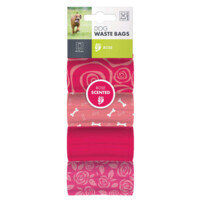 M-Pets Dog Waste Bags Rose - Набір пакетів з ароматом троянди для прибирання за собакою (4х15 шт.) в E-ZOO