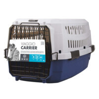 M-Pets Viaggio Carrier-XS-S IATA - Пластиковая переноска для кошек и собак маленьких пород (58,4x38,7x33 см) в E-ZOO