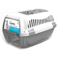 M-Pets Eco Giro Carrier - Пластикова переноска для котів і маленьких собак (51,6x32,7x29,6 см) в E-ZOO
