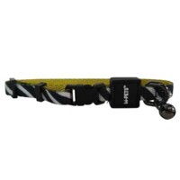 M-Pets Wild Safari Cat Collar - Регульований нашийник з принтом сафарі та дзвіночком для котів (1х20-30 см) в E-ZOO