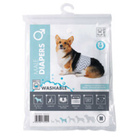 M-Pets Washable Diapers Male Dog - Подгузники гигиенические многоразовые для кобелей (M / 33-40,6 см) в E-ZOO