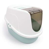 M-Pets Eco Tima Cat Litter Box – Закритий туалет з фільтром для котів (М / 52,3х39,7х38 см) в E-ZOO