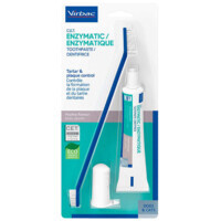 Virbac Enzymatic - Набор Энзиматик для чистки зубов у собак и котов (70 г) в E-ZOO