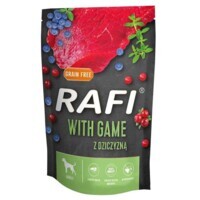 Dolina Noteci RAFI Dog with Game - Влажный корм с дичью для взрослых собак (500 г) в E-ZOO