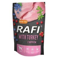 Dolina Noteci RAFI Dog with Turkey - Влажный корм с индейкой для взрослых собак (500 г) в E-ZOO