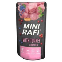 Dolina Noteci RAFI Mini Dog with Turkey - Влажный корм с индейкой для взрослых собак маленьких пород (150 г) в E-ZOO