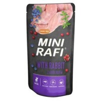 Dolina Noteci RAFI Mini Dog with Rabbit - Влажный корм с кроликом для взрослых собак маленьких пород (150 г) в E-ZOO