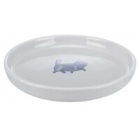 Trixie Ceramic Bowl - Миска керамічна пласка для котів (600 мл) в E-ZOO