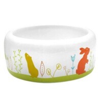 Bubimex Ceramic bowl - Керамическая миска Кролик для грызунов (200 мл) в E-ZOO