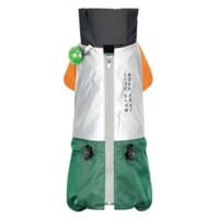 Pet Fashion Marlie - Дождевик Марли для собак (серый/зеленый) (S / 37-44 см) в E-ZOO