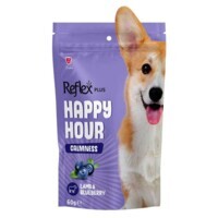 Reflex Plus Happy Hour Calmness - Жувальні ласощі з ягням і чорницею із заспокійливими властивостями для собак (60 г) в E-ZOO