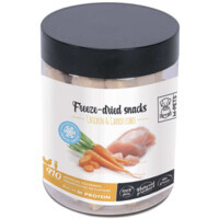 M-Pets Chicken & Carrot Cubes Freeze-dried snacks - Сублимированные снеки Кубики курицы и моркови для собак (40 г) в E-ZOO