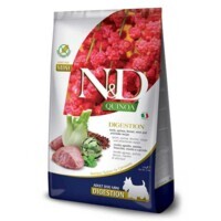 Farmina N&D Quinoa Digestion, Lamb & Fennel Adult Mini – Сухий беззерновий корм з ягням, кіноа та фенхелем для поліпшення травлення у собак дрібних порід (2,5 кг) в E-ZOO