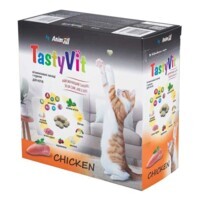 AnimAll TastyVit Chicken - Витаминизированные лакомства с курицей для кошек (50 шт) в E-ZOO