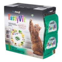 AnimAll TastyVit Algobiotin - Витаминизированные лакомства с рыбой и алгобиотином для кошек (50 шт) в E-ZOO фото №2 AnimAll TastyVit Algobiotin - Витаминизированные лакомства с рыбой и алгобиотином для кошек (50 шт) в E-ZOO