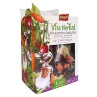 Vitapol Vita Herbal - Кормова суміш Овочева грядка для гризунів (100 г) в E-ZOO
