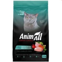AnimAll Expert Choice - Сухой корм с курицей и свежей ягнятиной для стерилизованных котов (12 кг) в E-ZOO