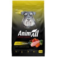 AnimAll Expert Choice - Сухий корм зі свіжою куркою для собак (12 кг) в E-ZOO