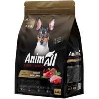 AnimAll Expert Choice - Сухой корм со свежей индейкой и ягненком для собак малых пород (2,5 кг) в E-ZOO