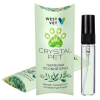 West Vet Crystal Pet - Парфуми Лісовий бриз для собак і котів (5 мл) в E-ZOO