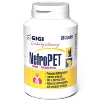 Gigi NefroPET - Витаминно-минеральный комплекс для профилактики и лечения хронической почечной недостаточности у котов и собак (90 капс.) в E-ZOO