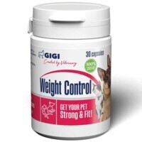 Gigi Weight control - Комплекс на основе растительных экстрактов для поддержания оптимального веса и повышения энергии у собак и котов (30 капс.) в E-ZOO