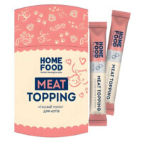 Товар-подарок - Стики с лакомством Мясной топпинг для кошек Home Food Meat Topping (2 шт./уп.) в E-ZOO