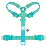 Collar WAUDOG Nylon Recycled - Шлея анатомическая H-подобная градиент с QR-паспортом для собак (XL (2,5х60-100х68-100 см)) в E-ZOO