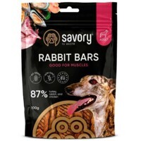 Savory Bars With Rabbit - Джерки батончики з кроликом для собак (100 г) в E-ZOO