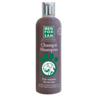 Menforsan Brown fur Shampoo - Шампунь с коллагеном и фруктовым ароматом для коричневой шерсти собак (300 мл) в E-ZOO